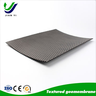 Jakość  UV Resistant Textured HDPE Geomembrane with High Friction Surface for 6m-8m Width Applications fabryka