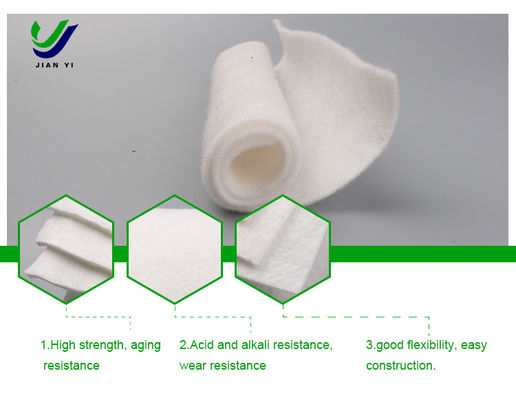 jakość  Long Fiber Geofabric Roll For Beach Embankment And Harbor Pier Reinforcement fabryka