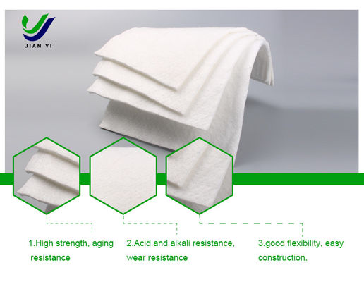 Włókna ciągłe Geotextile wysokiej wytrzymałości Filtracja i oddzielenie tkaniny