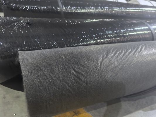 Geotextil z długich włókien czarnych odpornych na kwasy i alkalie do ochrony środowiska