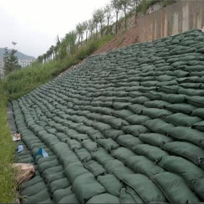 Ekologiczna tkanina GeoTextile Bag Niewleczona, wielokrotnie używalna i trwała do ochrony zbocza