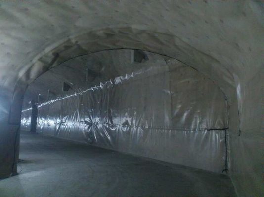 Geomembrana z polietylenu o wysokiej gęstości HDPE do projektu przeciwprzeciekania tunelu