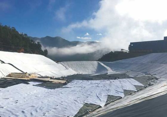 Łatwy w instalacji i trwały geotextylia z długim włóknem do szybkiego wdrażania w dużych projektach inżynierii lądowej