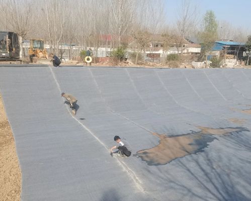 Cement Infuzyjne Geosyntetyczny koce (CCB) rozmieszczenie.