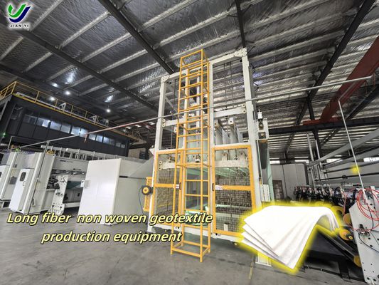 Ochrona geomembrany z geowłókniny długowłóknistej z 70-procentową odpornością na promieniowanie UV i wytrzymałością na rozciąganie dla wzmocnienia wymagających terenów