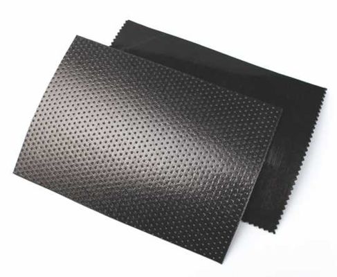 HDPE Columnar Point Geomembrane with Single/Double Textured Surfaces for Enhanced Slope Stability and Superior Anti-Skid Performance