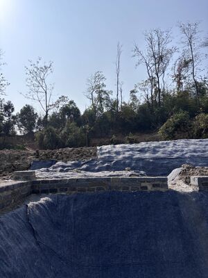 Długość 20m 50m Betonowy koce wytrzymałościowe wykonane z włókien włókienniczych i proszku cementowego zaprojektowane w celu optymalizacji betonowego procesu utwardzania