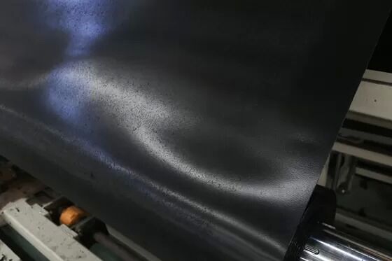 Geomembrana HDPE o wysokiej odporności chemicznej ze spawaniem gorącym kołem do projektów stawów do regulacji połysku