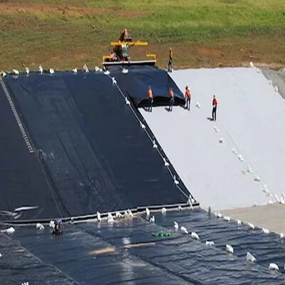 Wysoki współczynnik tarcia, stabilna geomembrana HDPE antypoślizgowa o bardzo niskiej niedręczności dla projektów inżynierskich